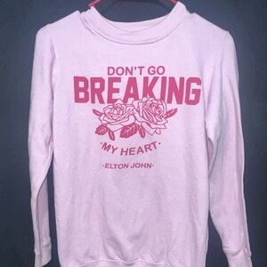 Pink E Logo Sweatshirt